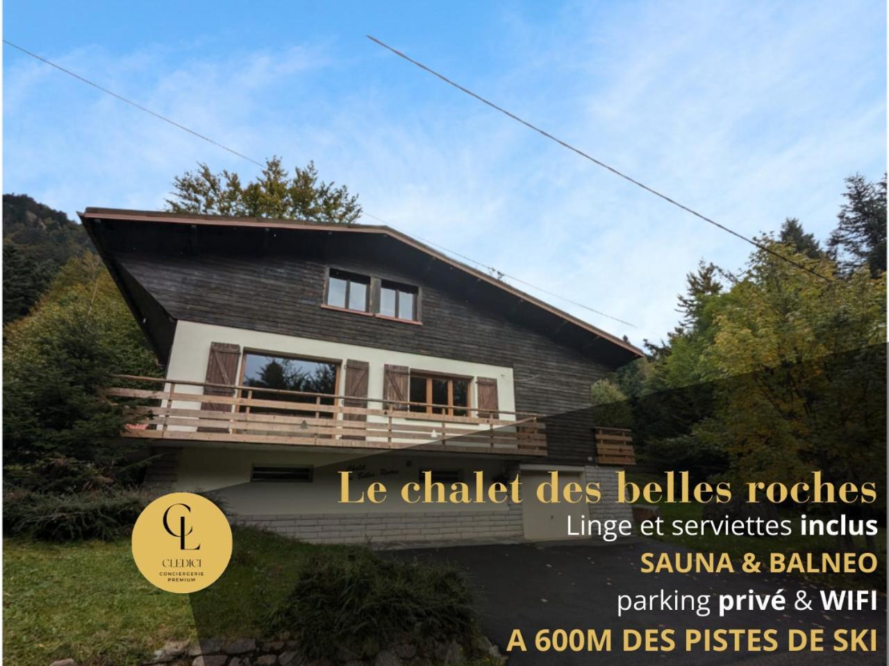 Chalet Des Belles Roches, 14 Pers, Garden, Sauna Ла Брес Екстериор снимка